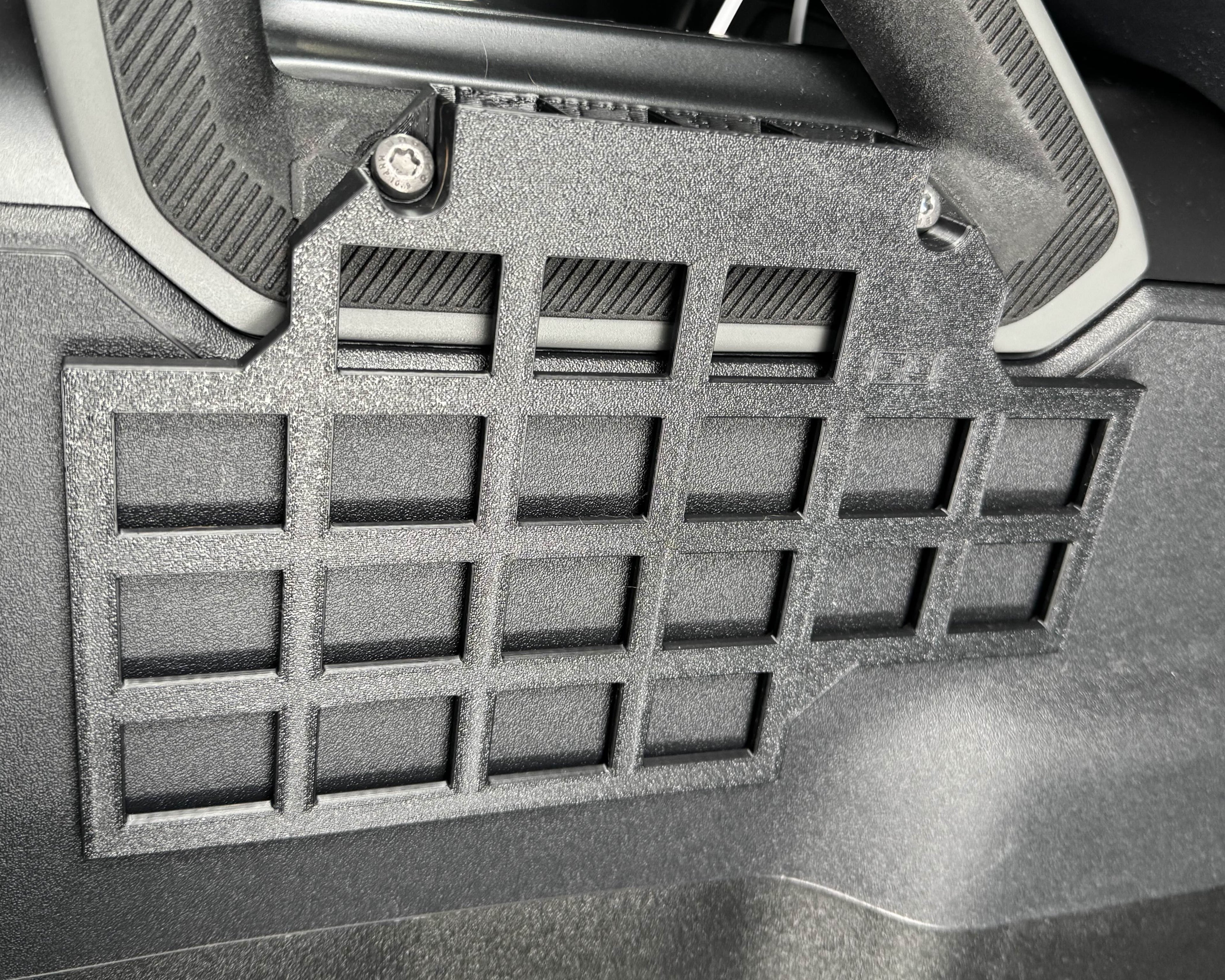 MOLLE panel - Bronco passenger footwell