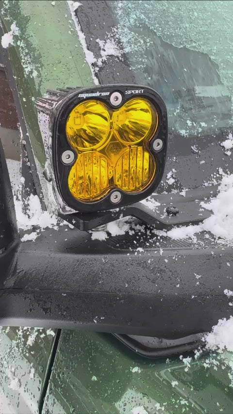 Baja Designs Squadron light cover - special designs & cutouts